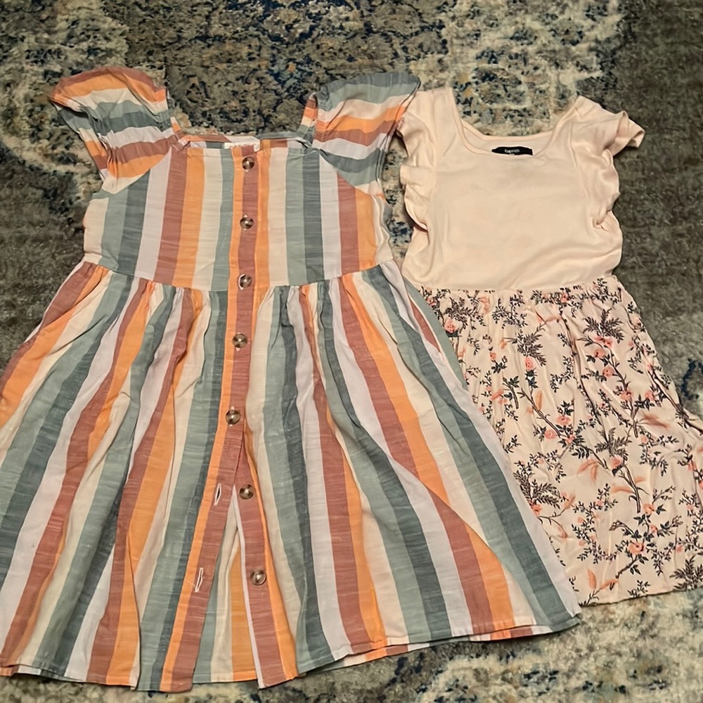 2 pc girls dresses